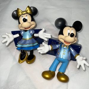 DISNEY Minnie & Minnie Figurines 50th Anniversary Collection